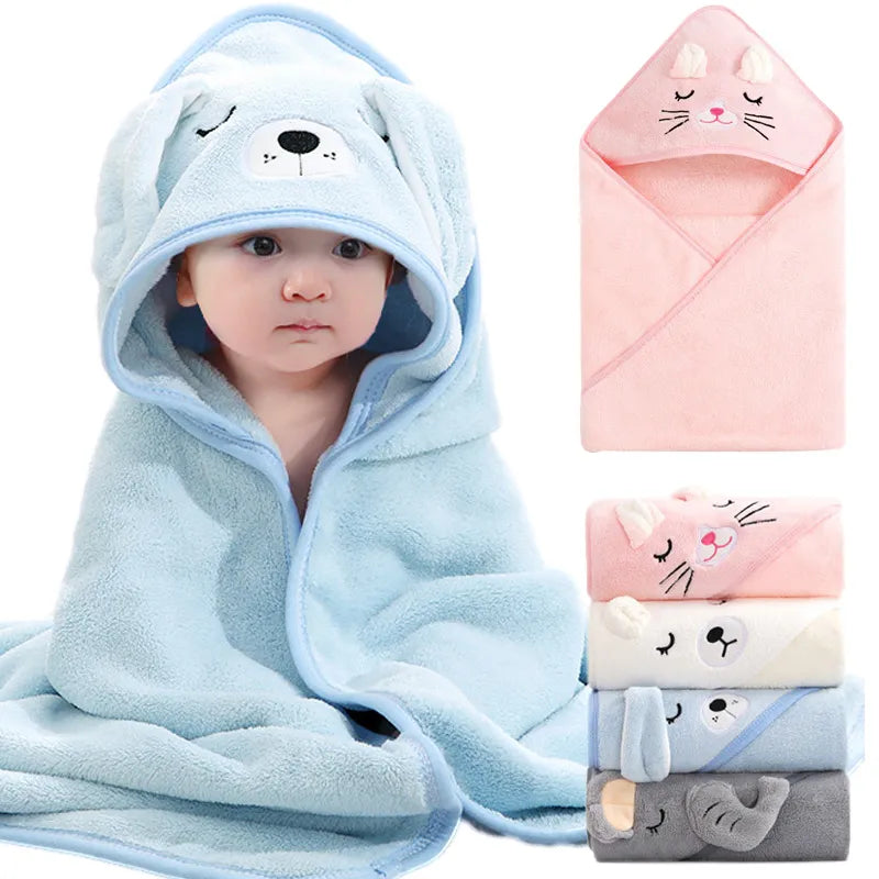 Animal Baby Bath Towels