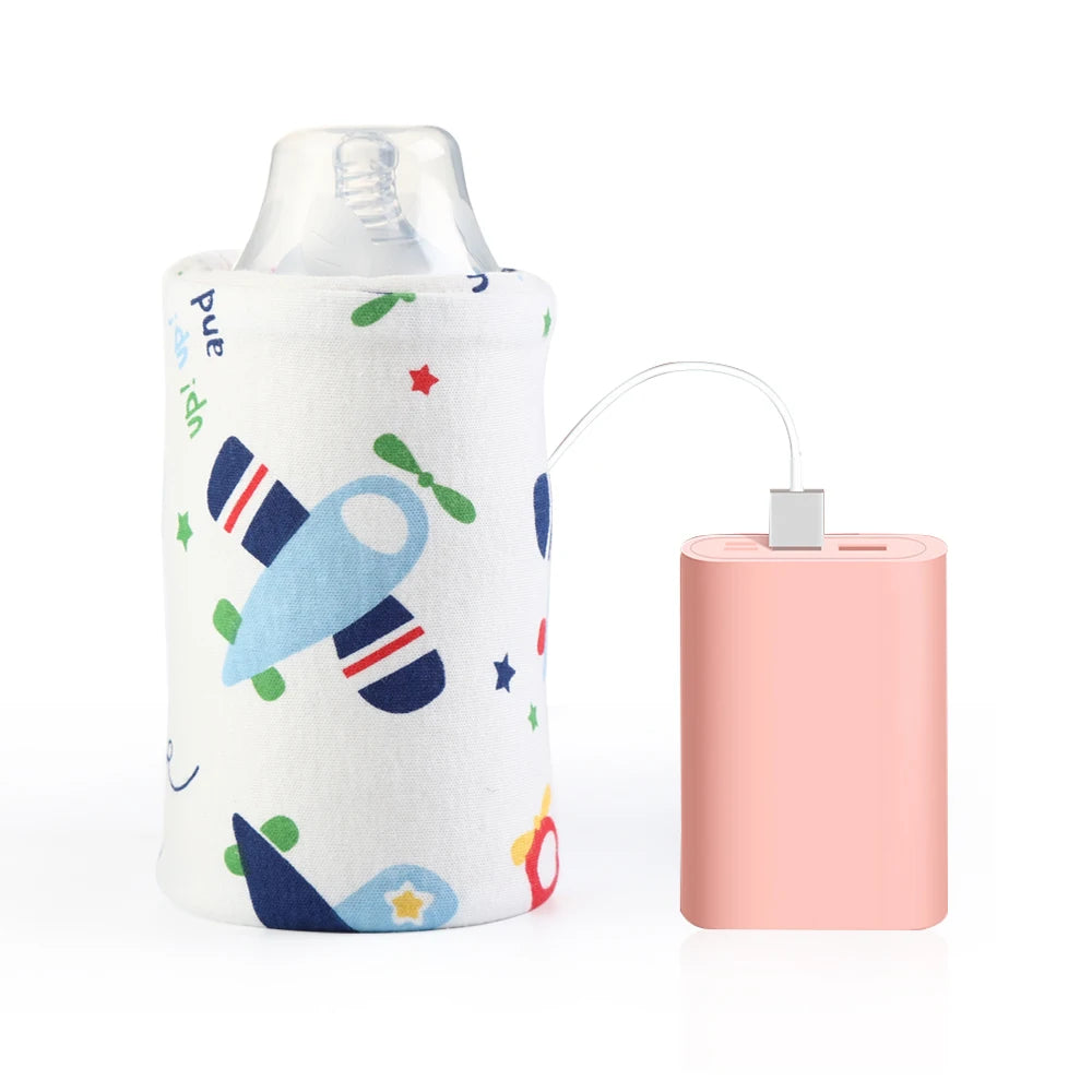 USB Travel Milk Bottle Water Warmer 